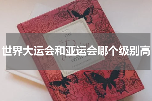 世界大运会和亚运会哪个级别高