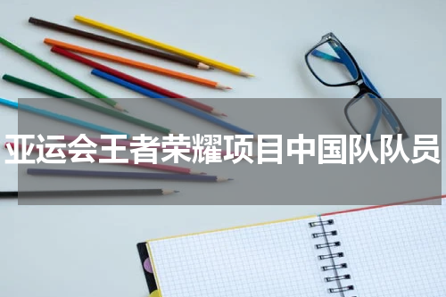 亚运会王者荣耀项目中国队队员