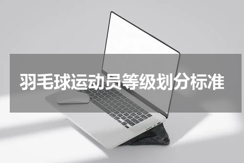 羽毛球运动员等级划分标准