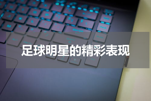 足球明星的精彩表现