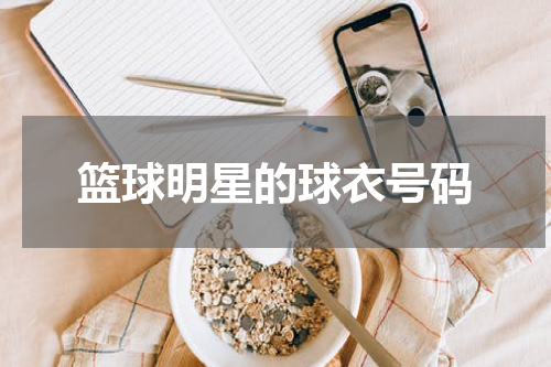 篮球明星的球衣号码