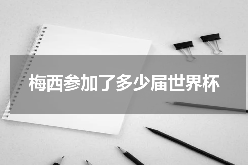 梅西参加了多少届世界杯