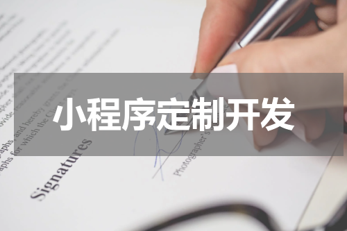 小程序定制开发