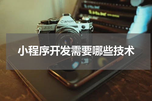小程序开发需要哪些技术