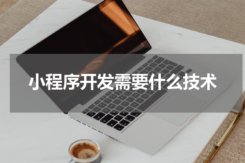 小程序开发需要什么技术