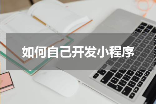 如何自己开发小程序