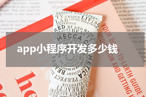 app小程序开发多少钱