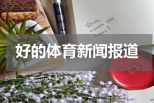 好的体育新闻报道