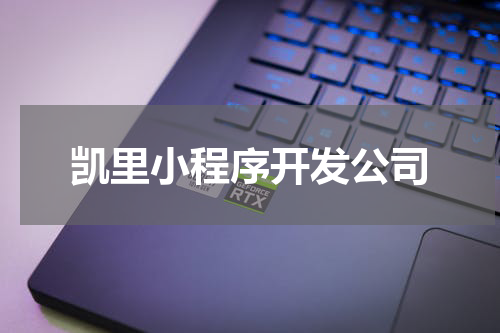 凯里小程序开发公司