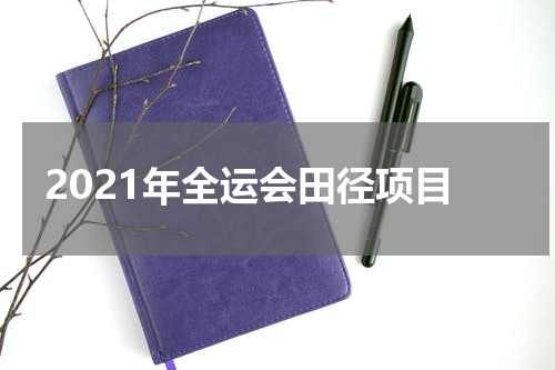 2021年全运会田径项目