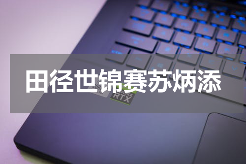 田径世锦赛苏炳添