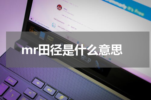 mr田径是什么意思
