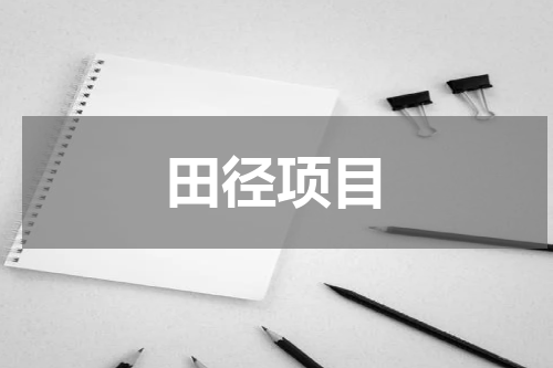 田径项目