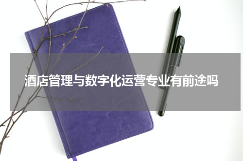 酒店管理与数字化运营专业有前途吗