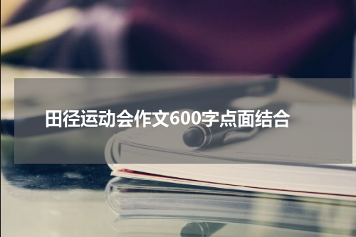 田径运动会作文600字点面结合