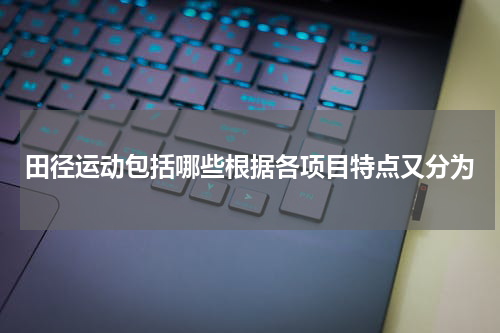 田径运动包括哪些根据各项目特点又分为