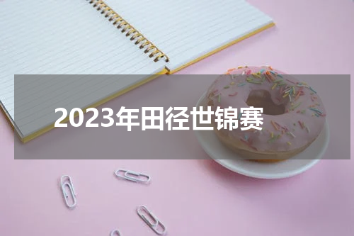2023年田径世锦赛