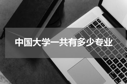 中国大学一共有多少专业