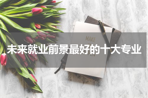 未来就业前景最好的十大专业