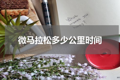 微马拉松多少公里时间