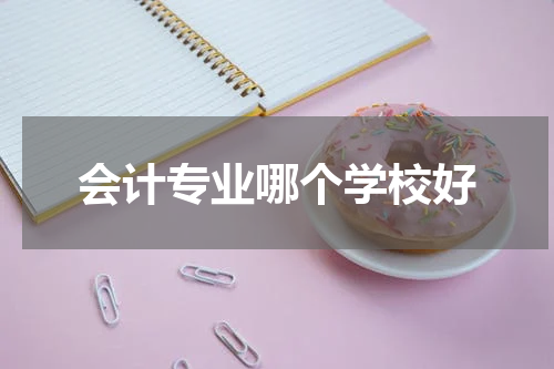 会计专业哪个学校好