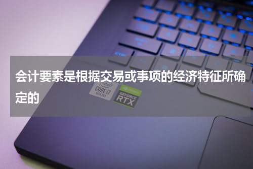 会计要素是根据交易或事项的经济特征所确定的