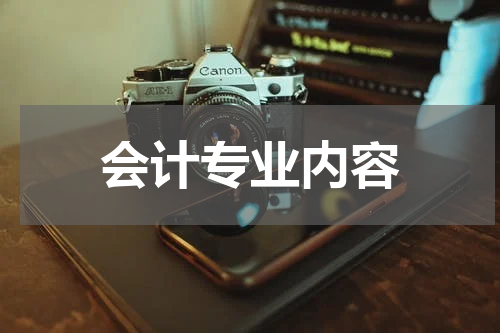 会计专业内容
