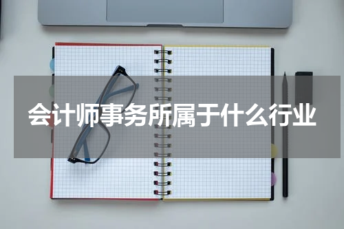 会计师事务所属于什么行业