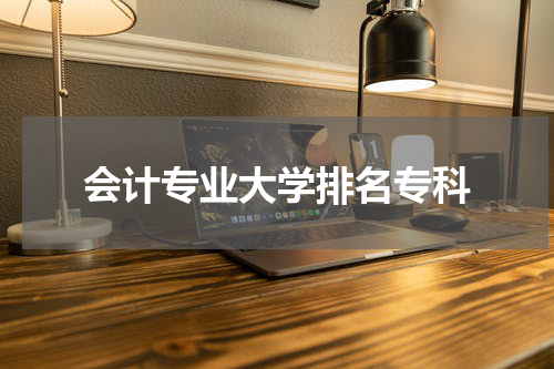 会计专业大学排名专科