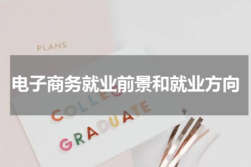 电子商务就业前景和就业方向