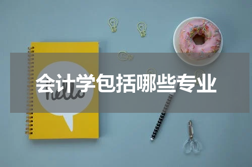 会计学包括哪些专业