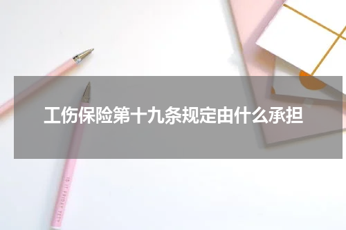 工伤保险第十九条规定由什么承担