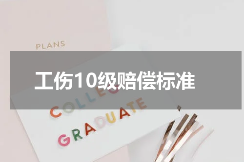 工伤10级赔偿标准