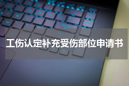 工伤认定补充受伤部位申请书