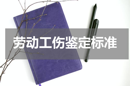 劳动工伤鉴定标准