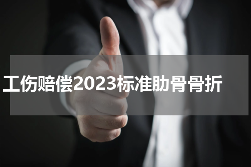 工伤赔偿2023标准肋骨骨折