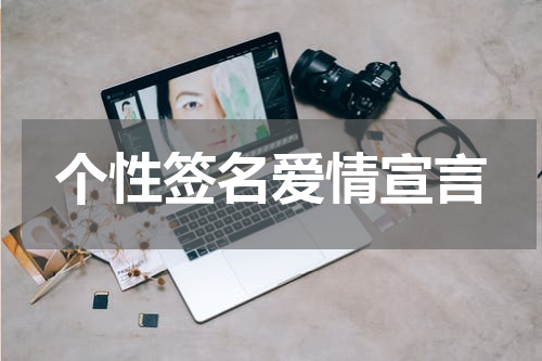 个性签名爱情宣言