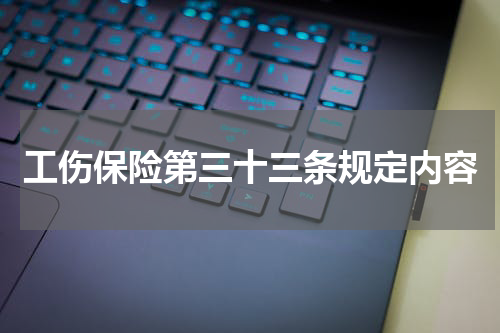 工伤保险第三十三条规定内容