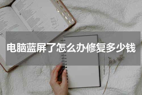 电脑蓝屏了怎么办修复多少钱