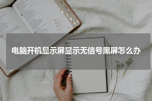 电脑开机显示屏显示无信号黑屏怎么办
