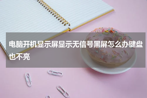 电脑开机显示屏显示无信号黑屏怎么办键盘也不亮