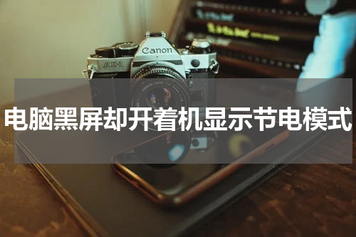 电脑黑屏却开着机显示节电模式