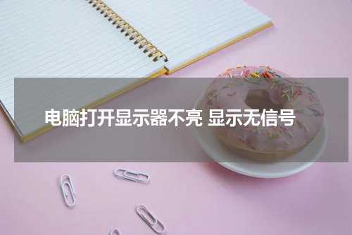 电脑打开显示器不亮 显示无信号