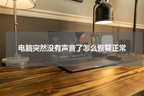 电脑突然没有声音了怎么恢复正常
