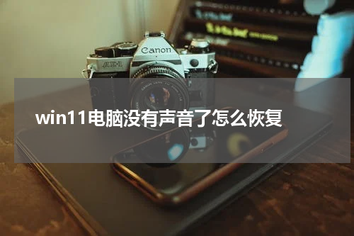 win11电脑没有声音了怎么恢复