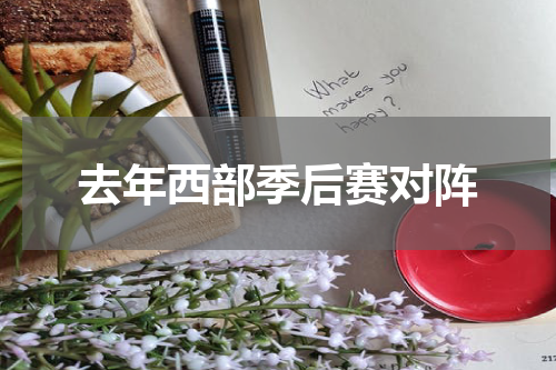 去年西部季后赛对阵