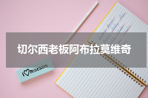 切尔西老板阿布拉莫维奇