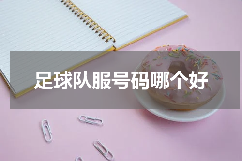 足球队服号码哪个好