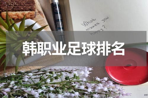 韩职业足球排名