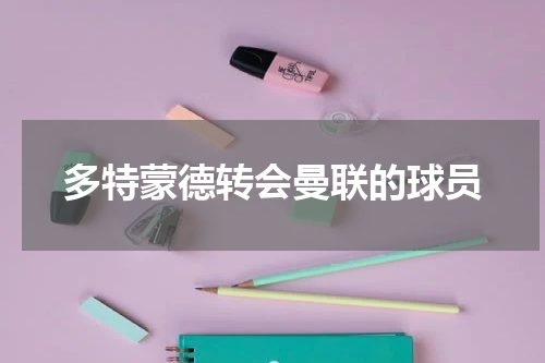 多特蒙德转会曼联的球员